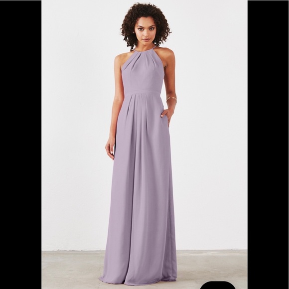 dusty lilac bridesmaid dresses